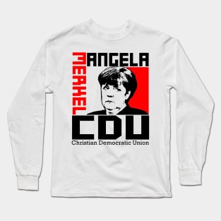 Kanzlerin Angela Merkel 2 Long Sleeve T-Shirt